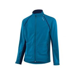 Kurtka wodoodporna Löffler WS Light. Niebieskie kurtki męskie LOFFLER, na zimę, l, bez wzorów, z materiału, bez kaptura, do biegania, windstopper. Za 890.30 zł.