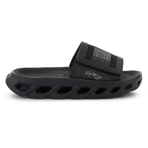 Klapki męskie Rider Power. Czarne klapki męskie Rider, bez wzorów, z materiału, bez zapięcia. Za 353.00 zł.