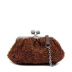 Torebka Weekend Max Mara. Brązowe torebki do ręki damskie Weekend Max Mara, bez wzorów, bez dodatków. Za 1,739.00 zł.