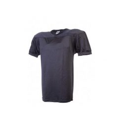 Koszulka do futbolu amerykańskiego MM dla dorosłych. Czarne bluzki damskie MM, s, bez wzorów, sportowe, bez kołnierzyka, bez ramiączek. Za 213.95 zł.