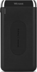 Powerbank Wesdar WS3 10000mAh Czarny. Czarne powerbanki Wesdar. Za 99.99 zł.