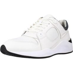 Buty GEOX D OMAYA Biały. Białe obuwie trekkingowe damskie Geox, z tkaniny, bez zapięcia. Za 279.99 zł.