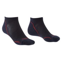 Skarpety do trekkingu Bridgedale Ultra Light T2 Merino Performance Low. Niebieskie skarpetki damskie Bridgedale, bez wzorów. Za 105.38 zł.
