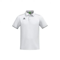 Polo Erima CMPT. Białe koszulki sportowe damskie Erima, bez wzorów, z tkaniny, bez ramiączek, na fitness i siłownię. Za 176.00 zł.