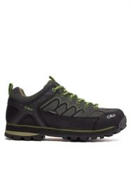 CMP Trekkingi 31Q4787 Zielony. Zielone buty zimowe męskie CMP, bez wzorów, ze skóry, bez obcasa, bez zapięcia. Za 389.99 zł.