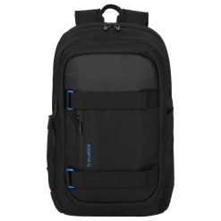 Plecak travelite Pathway Strap. Czarne plecaki męskie TRAVELITE, bez wzorów, z materiału. Za 249.70 zł.