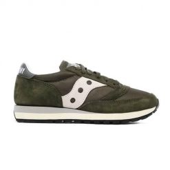 Buty do chodzenia męskie Saucony Jazz 81. Zielone buty zimowe męskie Saucony, bez wzorów, z gumy, bez obcasa, bez zapięcia. Za 309.00 zł.