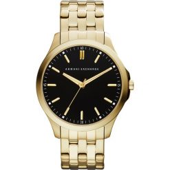 Zegarek ARMANI EXCHANGE - Hampton AX2145 Gold/Gold. Żółte zegarki męskie Armani Exchange, bez wzorów. W wyprzedaży za 579.00 zł.