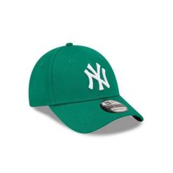 Damska czapka z daszkiem New York Yankees New Era League Essential 9FORTY. Białe czapki damskie New Era, na lato, bez wzorów, z bawełny, eleganckie. Za 119.99 zł.