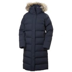Parka dla kobiet Helly Hansen Aria. Niebieskie parki damskie Helly Hansen, na lato, m, bez wzorów, z materiału, bez kaptura. Za 1,550.50 zł.