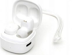 Słuchawki Platinet Platinet wireless earbuds PM1001W TWS, white (45924). Białe słuchawki bezprzewodowe Platinet. Za 102.26 zł.
