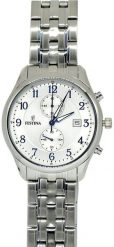 Zegarek Festina Timeless Chronograph Zegarek męski 42 mm (6854/A). Zegarki męskie Festina, bez wzorów. Za 488.99 zł.
