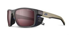 Okulary z polaryzacją JULBO Shield - Spectron HD 3 Polarized - Black/Brown/Blue. Czarne okulary przeciwsłoneczne damskie JULBO, prostokątne. Za 499.99 zł.