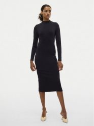 Vero Moda Sukienka codzienna Mary 10314441 Czarny Slim Fit. Czarne sukienki damskie Vero Moda, na co dzień, l, bez wzorów, z wiskozy, bez kołnierzyka, bez ramiączek, proste. Za 129.99 zł.