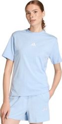 Adidas Koszulka damska adidas Essentials 3-Stripes Cotton błękitna KB7119 XL. Niebieskie bluzki damskie Adidas, xl, bez wzorów, bez kołnierzyka, bez ramiączek. Za 128.51 zł.