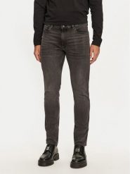Hugo Jeansy 734 50522140 Czarny Extra Slim Fit. Czarne jeansy męskie Hugo, z bawełny. Za 339.99 zł.