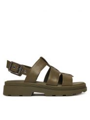 Clarks Sandały Orinoco3 Strap 26186489 Zielony. Zielone sandały damskie Clarks, bez wzorów, ze skóry, bez obcasa, na płaskiej podeszwie, bez zapięcia. Za 389.99 zł.