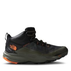 Trekkingi The North Face. Zielone botki męskie The North Face, bez wzorów, sportowe, bez obcasa, bez zapięcia. Za 539.99 zł.