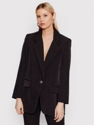 ONLY Marynarka Lana 15245698 Czarny Regular Fit. Czarne marynarki i żakiety damskie ONLY, bez wzorów, z syntetyku, bez kołnierzyka, bez ramiączek. Za 249.99 zł.
