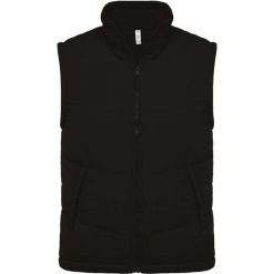 Kurtka puchowa bez rękawów Kariban Doublé Polaire. Czarne kurtki męskie KARIBAN, xl, bez wzorów, z mikrofibry, eleganckie, bez kaptura. Za 216.00 zł.