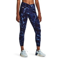 Legginsy damskie UNDER ARMOUR PROJECT ROCK Crossover Lets Go. Niebieskie legginsy damskie Under Armour, bez wzorów. Za 239.99 zł.