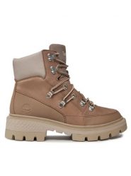 Timberland Botki Cortina Valley Hiker Wp TB0A5T4Z9291 Brązowy. Brązowe botki damskie Timberland, bez wzorów, ze skóry, bez obcasa, na płaskiej podeszwie, bez zapięcia. Za 939.99 zł.