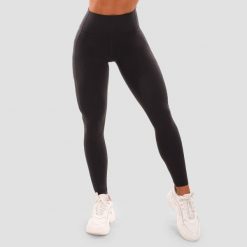 Legginsy damskie fitness z wysoką talią czarne Mesh Panel. Czarne legginsy damskie GYMBEAM, s, bez wzorów, z elastanu, na fitness i siłownię. Za 115.90 zł.
