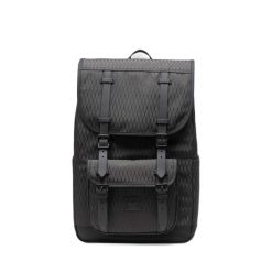 Plecak Herschel Little America Mid Ba 11391-07391 NS. Czarne plecaki męskie Herschel, bez wzorów, z materiału. Za 429.94 zł.