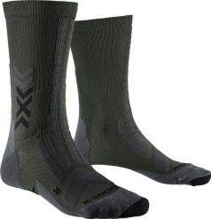Skarpetki X-Socks Discover Crew. Czarne skarpetki damskie X-Socks, bez wzorów, z elastanu. Za 165.00 zł.