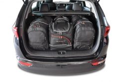 Torby Do Bagażnika Kia Sportage 2016-2021 4Szt Kjust. Czarne torby podróżne damskie KJUST, bez wzorów, z kauczuku. Za 1,220.00 zł.