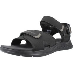 Sandały SKECHERS GO CONSISTENT SANDAL Czarny. Czarne sandały męskie Skechers, bez wzorów, z tkaniny, sportowe, bez zapięcia. Za 290.00 zł.