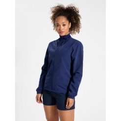 Damska bluza dresowa Hummel HmlCourt. Niebieskie bluzy damskie Hummel, na wiosnę, l, bez wzorów, z dresówki, klasyczne, bez ramiączek, bez kaptura. Za 192.30 zł.