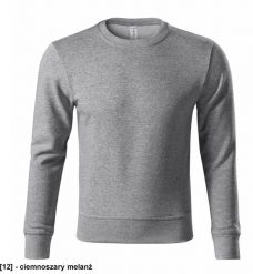 PICCOLIO - ADLER - Bluza unisex, 260 g/m, 50 % poliester, 50 % bawełna ciemnoszary melanż L. Szare bluzy męskie PICCOLIO, l, bez wzorów, z bawełny, bez ramiączek, bez kaptura. Za 53.47 zł.