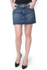 WRANGLER RETRO SKIRT JOLLY GREEN W204TM19G 112127756. Zielone spódnice damskie Wrangler, s, bez wzorów, retro, trapezowe. W wyprzedaży za 49.99 zł.