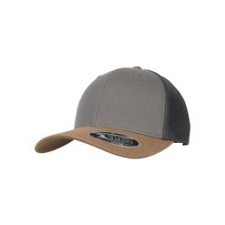 Czapka Flexfit 110 Trucker. Szare czapki damskie FLEXFIT, bez wzorów, sportowe. Za 173.00 zł.