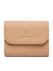 Beverly Hills Polo Club Portfel CWBEO-BHPC-W1-002-SS26 Beżowy. Brązowe portfele damskie Beverly Hills Polo Club, z materiału. Za 59.99 zł.