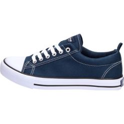 Trampki damskie AMERICAN CLUB DSLN LH25 GRANAT. Niebieskie trampki i tenisówki damskie American CLUB, bez wzorów, bez zapięcia. W wyprzedaży za 49.00 zł.
