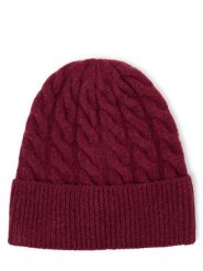 Marie Lund Czapka Kobiety Sztuczne włókno lila|czerwony, ONE SIZE. Czerwone czapki damskie Marie Lund, bez wzorów, z włókna, eleganckie. Za 149.95 zł.