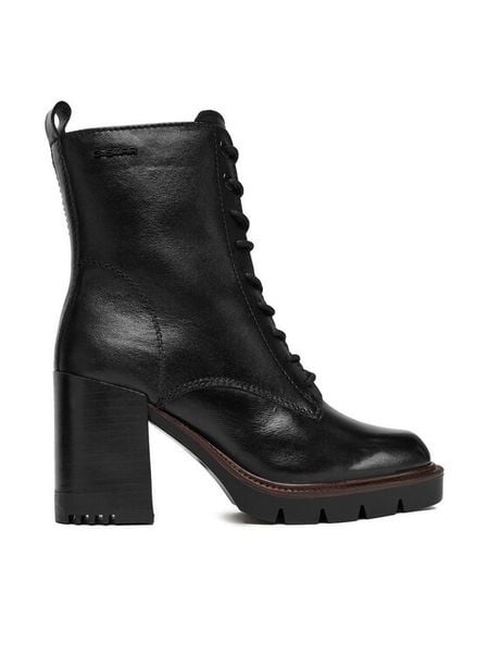 G-Star Raw Trzewiki CEO-WI34-CLEVELAND-04 Czarny. Czarne botki damskie G-Star, bez wzorów, ze skóry, retro, bez obcasa, na słupku, bez zapięcia. Za 429.99 zł.