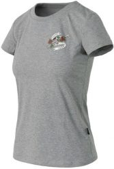 Helikon-Tex T-shirt damski Slim (Come and take it) - Mid Grey. Szare t-shirty damskie HELIKON-TEX, bez wzorów, bez kołnierzyka, bez ramiączek. Za 90.09 zł.