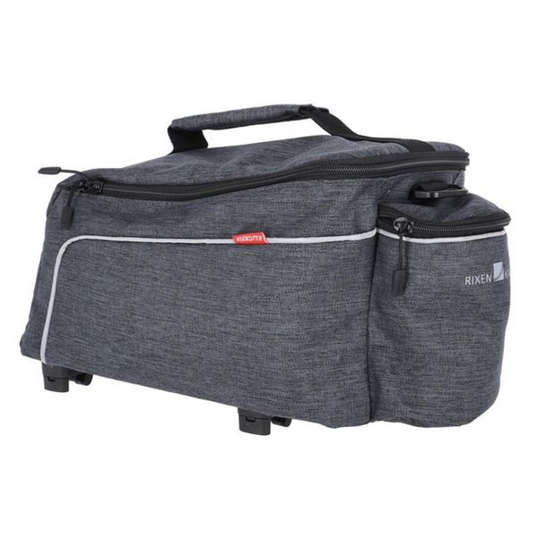 Torba na bagażnik Rackpack Light Racktime. Szare torby na ramię męskie KLICKFIX, na ramię. Za 419.90 zł.