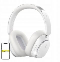 Słuchawki Baseus Słuchawki bezprzewodowe nauszne Baseus Bowie H1 Pro Bluetooth Białe. Białe słuchawki nauszne Baseus. Za 789.80 zł.