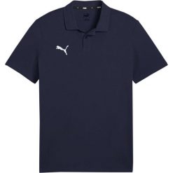 Koszulka sportowa męska Puma Team Goal Casuals Polo. Niebieskie koszulki sportowe męskie Puma, m, bez wzorów, bez ramiączek, do piłki nożnej. Za 161.00 zł.