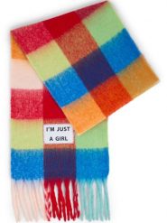 Verb To Do tkany szalik Kobiety Sztuczne włókno czerwony|wielokolorowy, ONE SIZE. Czerwone szaliki damskie Verb To Do, z aplikacjami, z wełny. Za 139.95 zł.