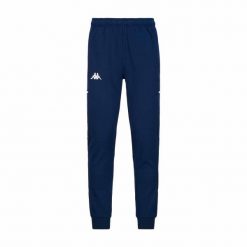 Spodnie do biegania Kappa Karufin Akteev. Niebieskie spodnie sportowe męskie Kappa, m, bez wzorów, do biegania. Za 285.50 zł.