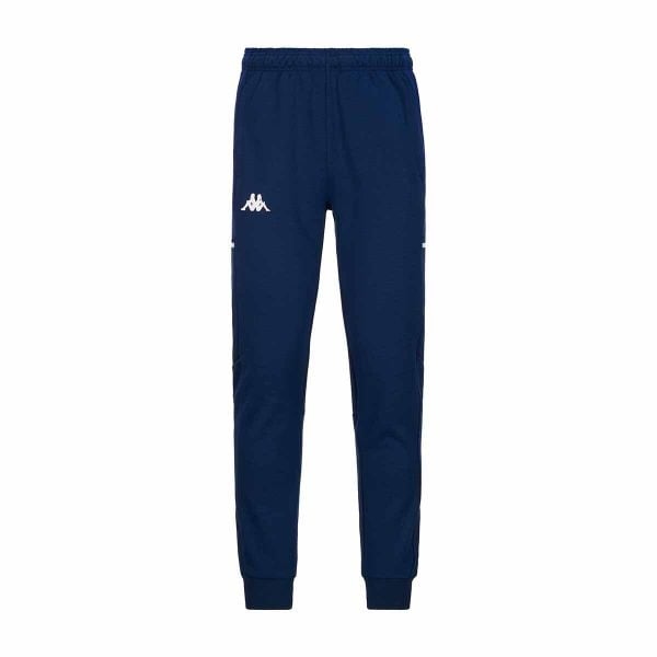 Spodnie do biegania Kappa Karufin Akteev. Niebieskie spodnie sportowe męskie Kappa, m, bez wzorów, do biegania. Za 285.50 zł.