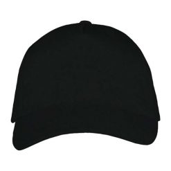 Czapka Z Daszkiem Z 5 Panelami Long Beach. Czarne czapki damskie SOL'S, bez wzorów. Za 29.99 zł.