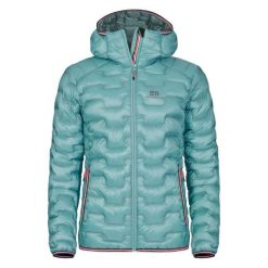 Damska kurtka z kapturem Elevenate Motion. Niebieskie kurtki sportowe damskie ELEVENATE, na zimę, bez wzorów, z puchu, bez ramiączek, z kapturem, narciarskie. Za 1,166.45 zł.