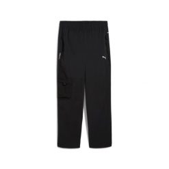 Puma Spodnie Tech Relaxed Cargo 62968301. Czarne spodnie sportowe męskie Puma, m, bez wzorów, z dresówki. Za 339.50 zł.