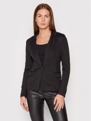Vero Moda Marynarka Julia 10154123 Czarny Regular Fit. Czarne marynarki i żakiety damskie Vero Moda, bez wzorów, z syntetyku, bez kołnierzyka, bez ramiączek. Za 199.99 zł.